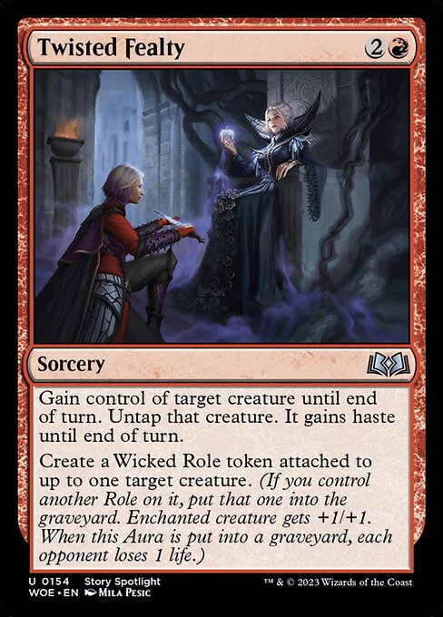 Twisted Fealty - Wilds of Eldraine - U - 154
