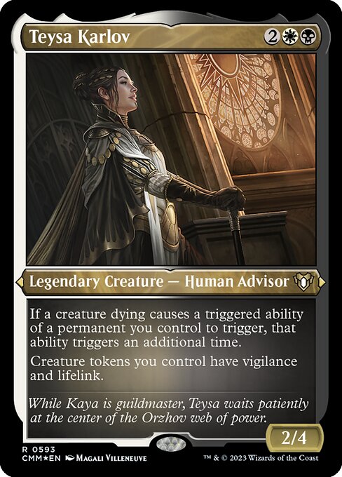 Teysa Karlov (Foil Etched) - Commander Masters - R - 593