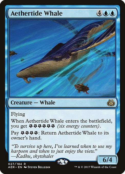 Aethertide Whale - Aether Revolt - R - 27