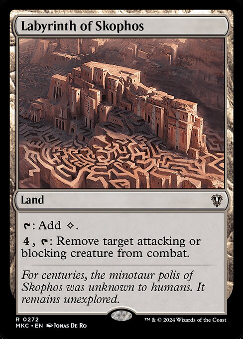 Labyrinth of Skophos - Commander: Murders at Karlov Manor - R - 272