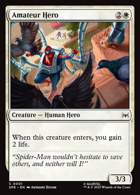 Amateur Hero - Marvel's Spider-Man: Eternal-Legal - C - 1
