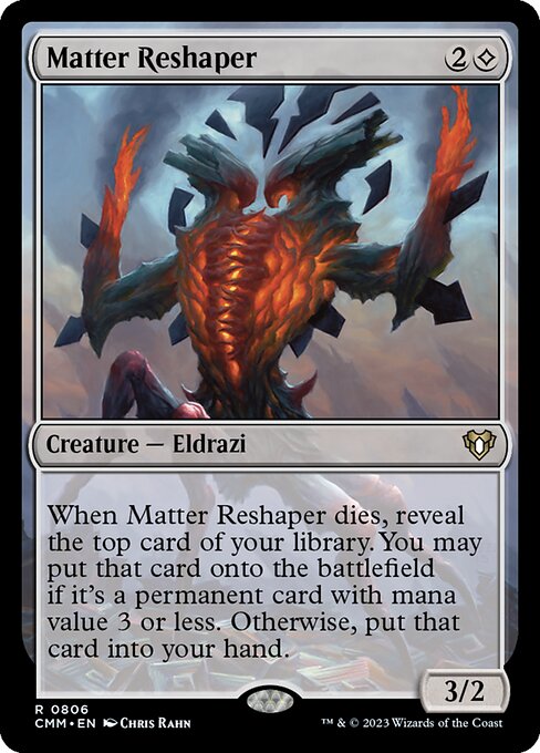 Matter Reshaper - Commander Masters - R - 806
