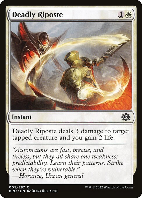 Deadly Riposte - The Brothers' War - C - 5