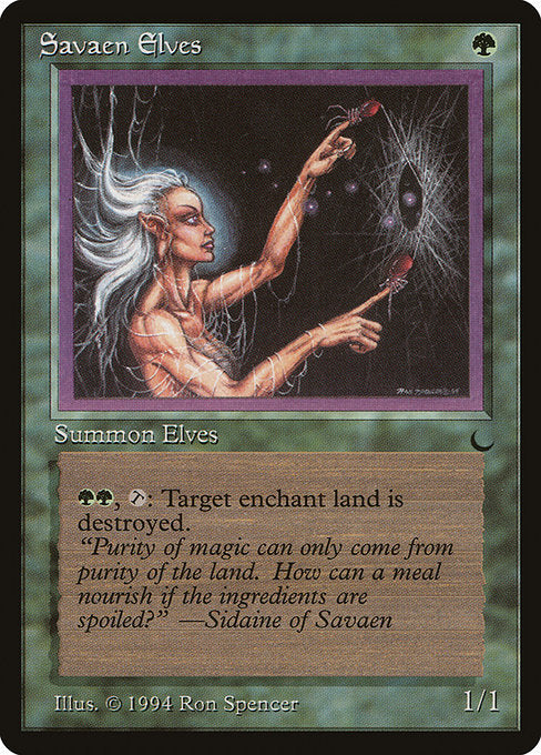 Savaen Elves - The Dark - C
