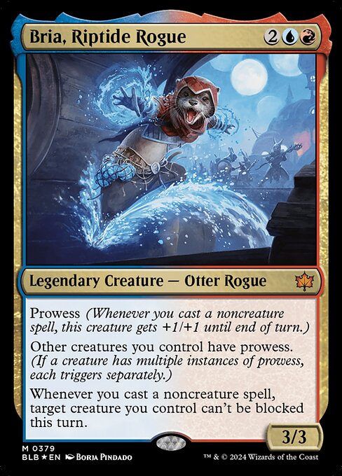 Bria, Riptide Rogue - Bloomburrow - M - 379