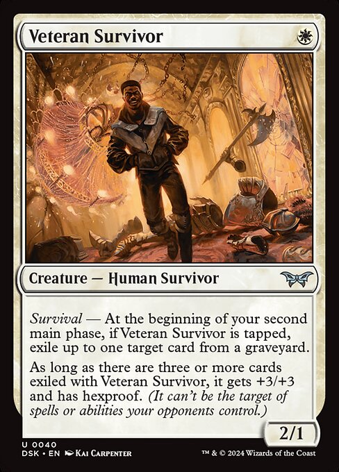 Veteran Survivor - Duskmourn: House of Horror - U - 40