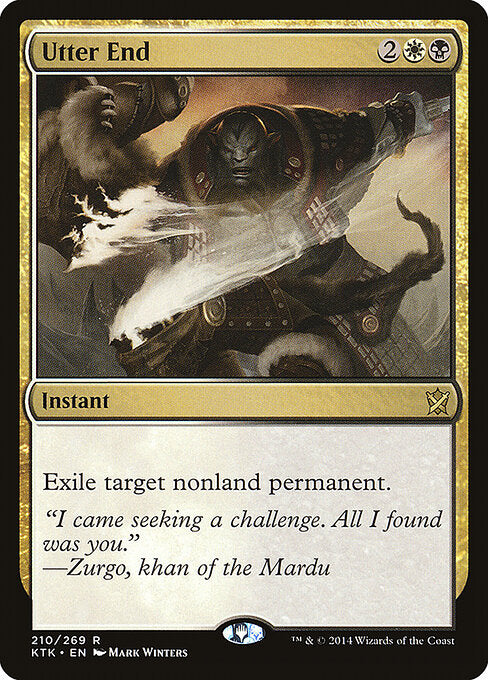 Utter End - Khans of Tarkir - R - 210