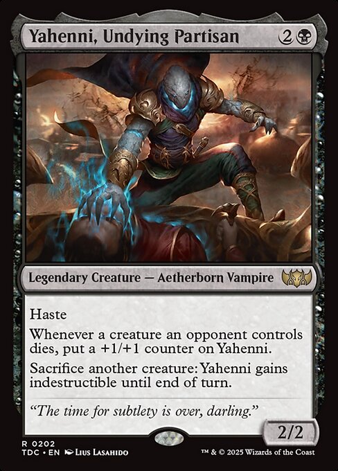 Yahenni, Undying Partisan - Commander: Tarkir: Dragonstorm - R - 202