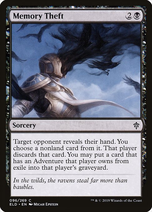 Memory Theft - Throne of Eldraine - C - 96