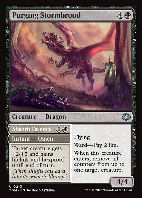 Purging Stormbrood - Tarkir: Dragonstorm - U - 213