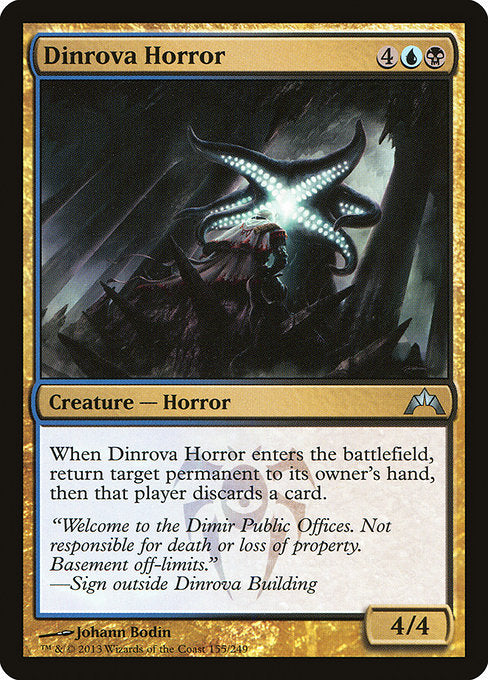 Dinrova Horror - Gatecrash - U - 155