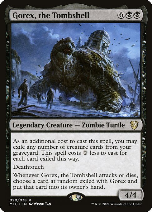 Gorex, the Tombshell - Commander: Innistrad: Midnight Hunt - R - 20