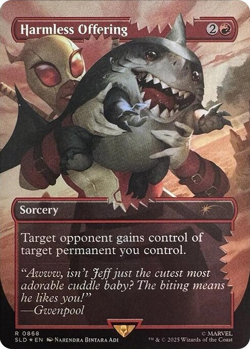 Harmless Offering (Rainbow Foil) - Secret Lair Drop Series - R - 868