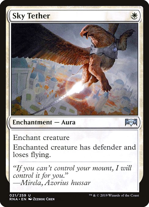 Sky Tether - Ravnica Allegiance - U - 21