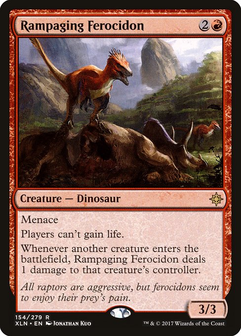 Rampaging Ferocidon - Ixalan - R - 154