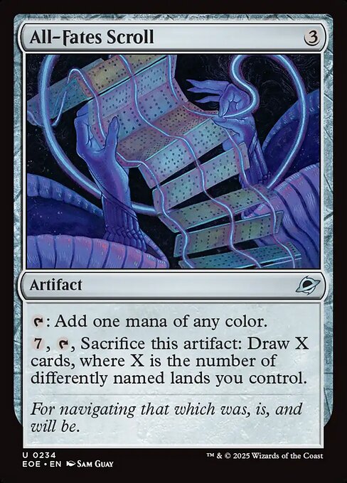 All-Fates Scroll - Edge of Eternities - U - 234