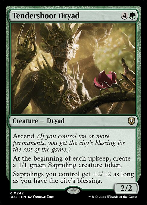 Tendershoot Dryad - Commander: Bloomburrow - R - 242