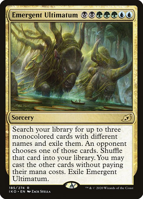 Emergent Ultimatum - Ikoria: Lair of Behemoths - R - 185