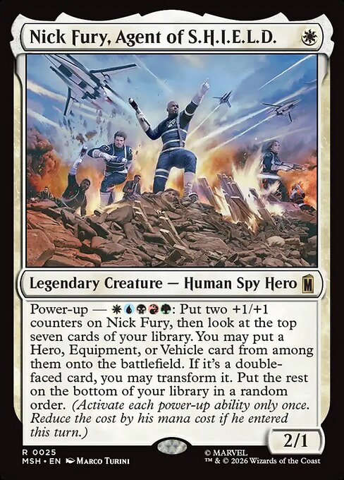 Nick Fury, Agent of S.H.I.E.L.D. - Marvel Super Heroes - R - 25