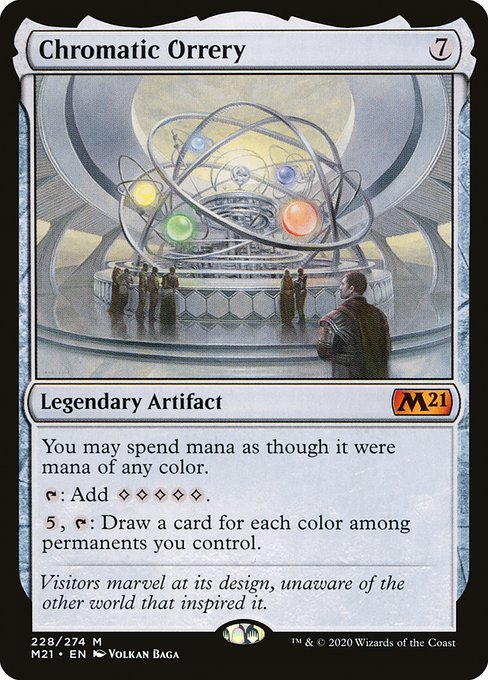 Chromatic Orrery - Core Set 2021 - M - 228