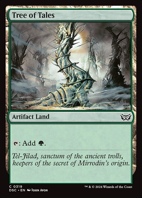 Tree of Tales - Commander: Duskmourn: House of Horror - C - 319