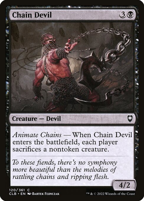Chain Devil - Commander Legends: Battle for Baldur's Gate - C - 120