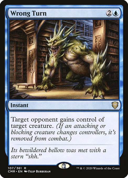 Wrong Turn - Commander Legends - R - 107