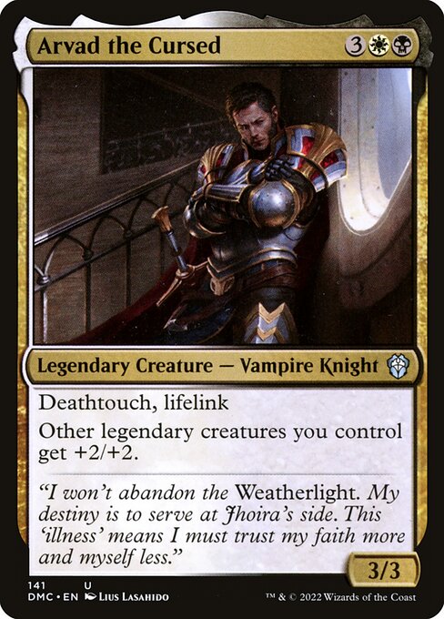 Arvad the Cursed - Commander: Dominaria United - U - 141