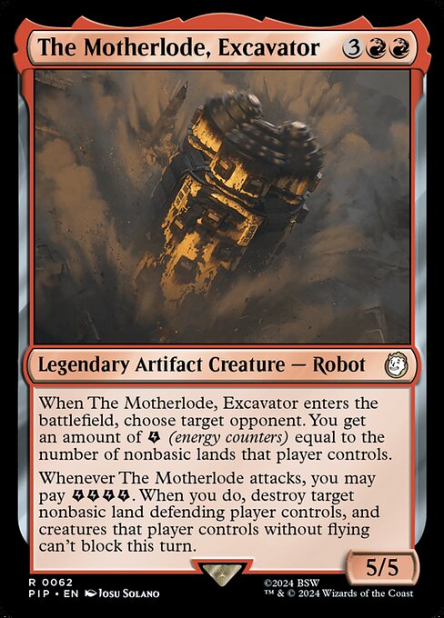 The Motherlode, Excavator - Universes Beyond: Fallout - R - 62