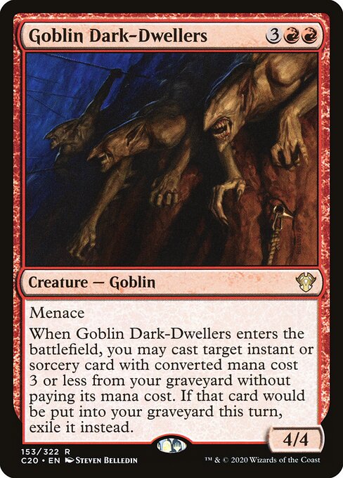 Goblin Dark-Dwellers - Commander 2020 - R - 153