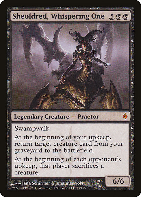 Sheoldred, Whispering One - New Phyrexia - M - 73
