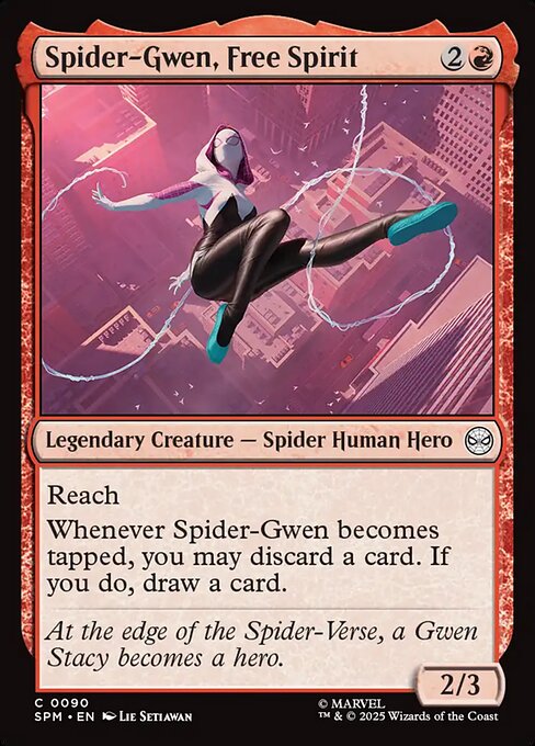 Spider-Gwen, Free Spirit - Marvel's Spider-Man - C - 90