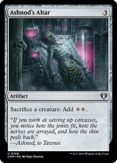 Ashnod's Altar - Commander Masters - U - 368