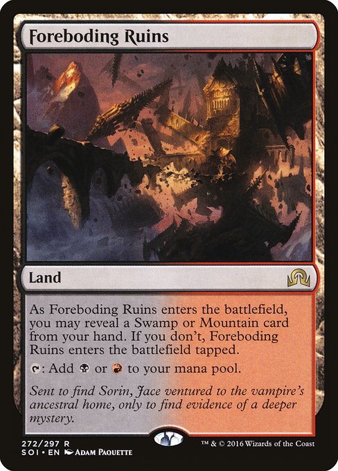 Foreboding Ruins - Shadows over Innistrad - R - 272