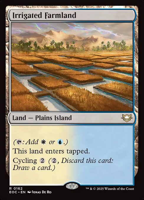 Irrigated Farmland - Commander: Edge of Eternities - R - 162