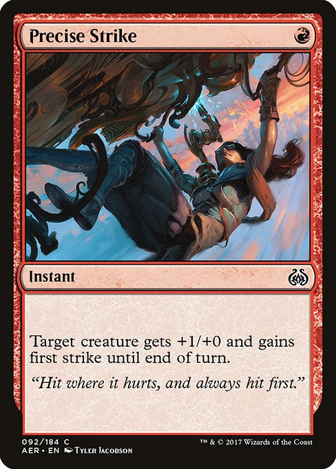 Precise Strike - Aether Revolt - C - 92