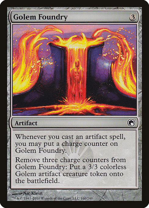 Golem Foundry - Scars of Mirrodin - C - 160