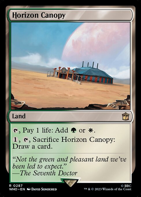 Horizon Canopy - Universes Beyond: Doctor Who - R - 287