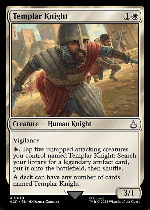 Templar Knight - Universes Beyond: Assassin's Creed - U - 10