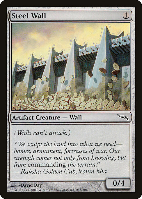 Steel Wall - Mirrodin - C - 248