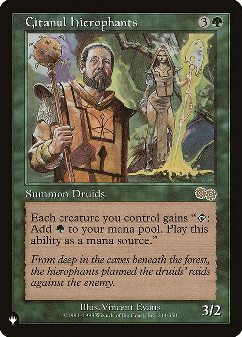 Citanul Hierophants - The List Reprints - R - 244/350