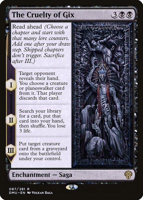The Cruelty of Gix - Promo Pack: Dominaria United - R - 87