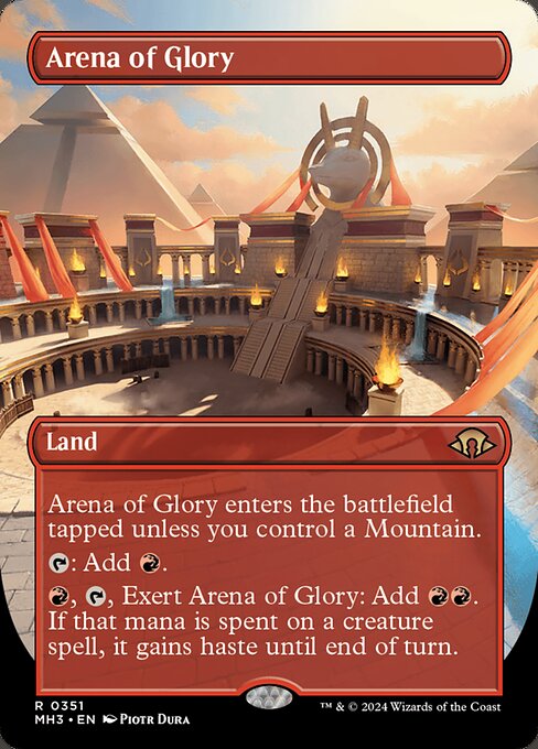 Arena of Glory (Borderless) - Modern Horizons 3 - R - 351
