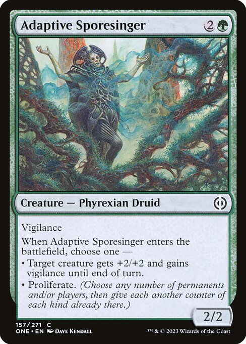 Adaptive Sporesinger - Phyrexia: All Will Be One - C - 157