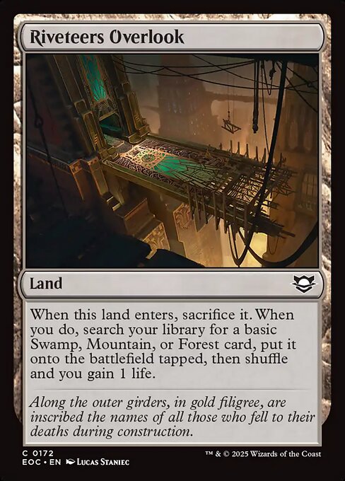 Riveteers Overlook - Commander: Edge of Eternities - C - 172