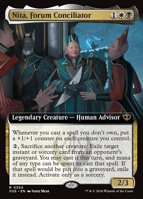 Nita, Forum Conciliator (Extended Art) - Secrets of Strixhaven - R - 354