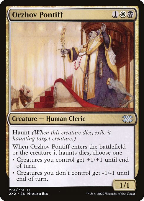 Orzhov Pontiff - Double Masters 2022 - U - 261