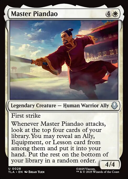 Master Piandao - Avatar: The Last Airbender - U - 28