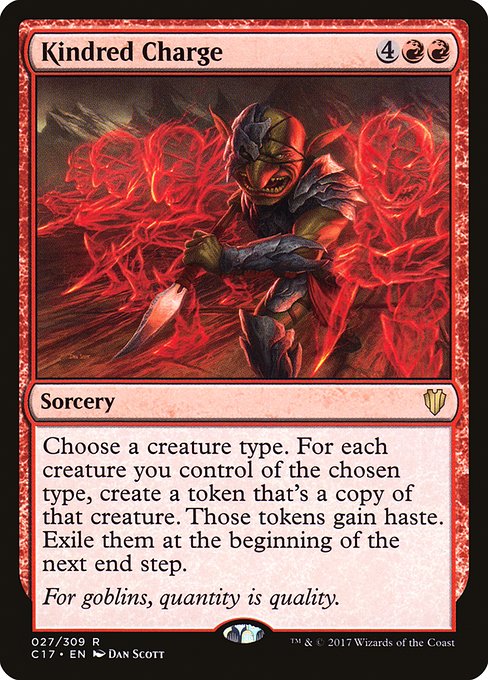 Kindred Charge - Commander 2017 - R - 27