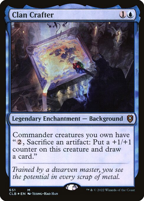 Clan Crafter - Commander Legends: Battle for Baldur's Gate - M - 651